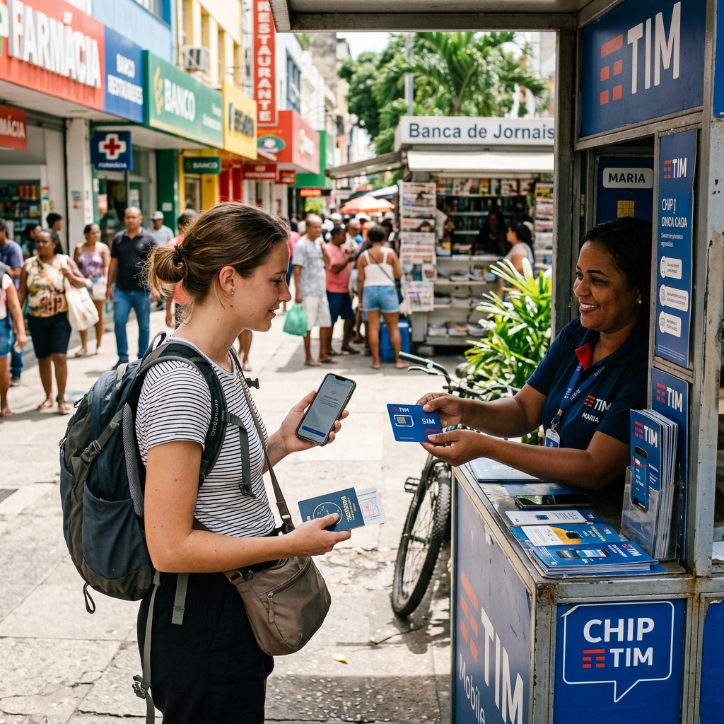 The Short Answer: Buy a Physical TIM SIM Card in Brazil