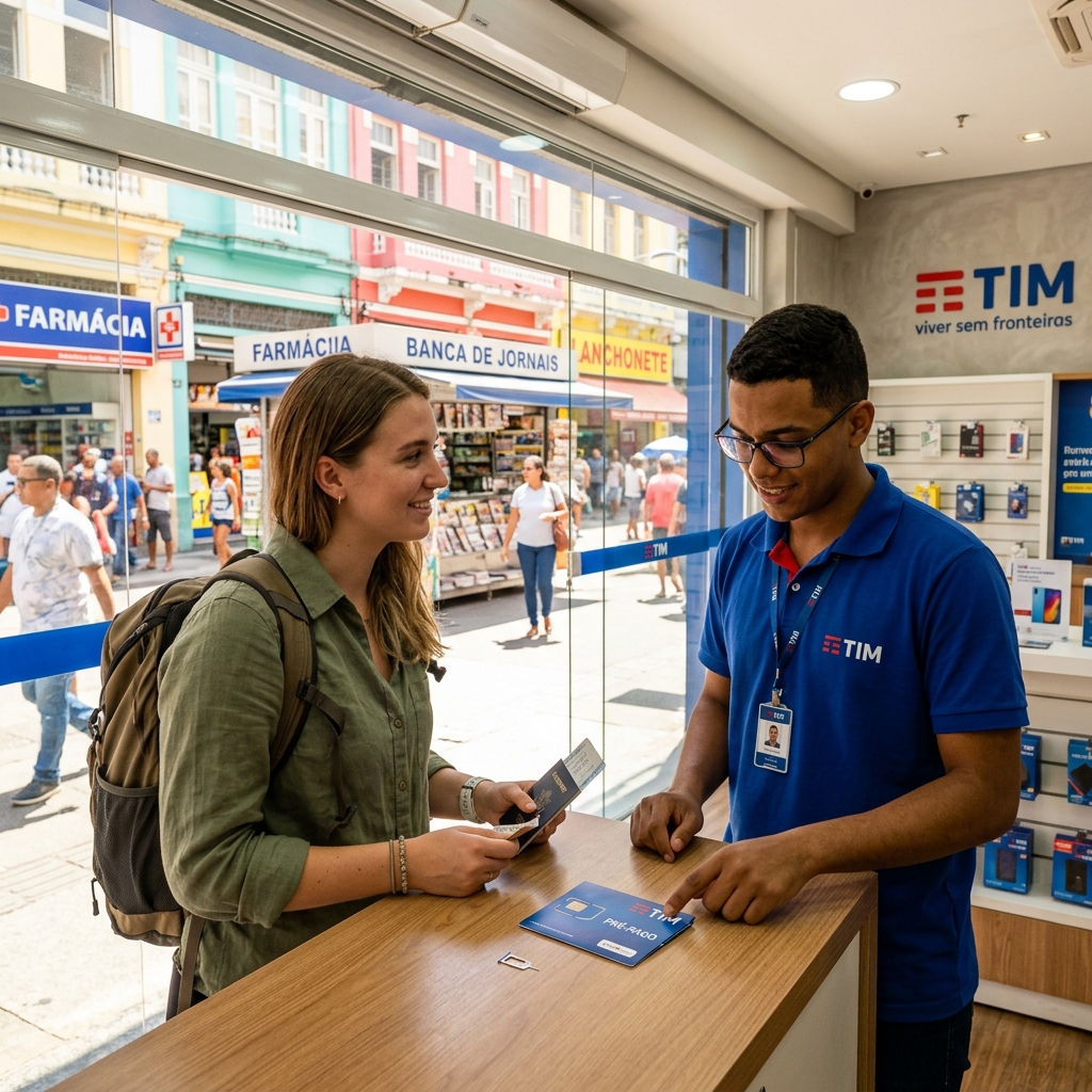 Why TIM Is the Safest SIM Card Choice for Foreigners Without a CPF