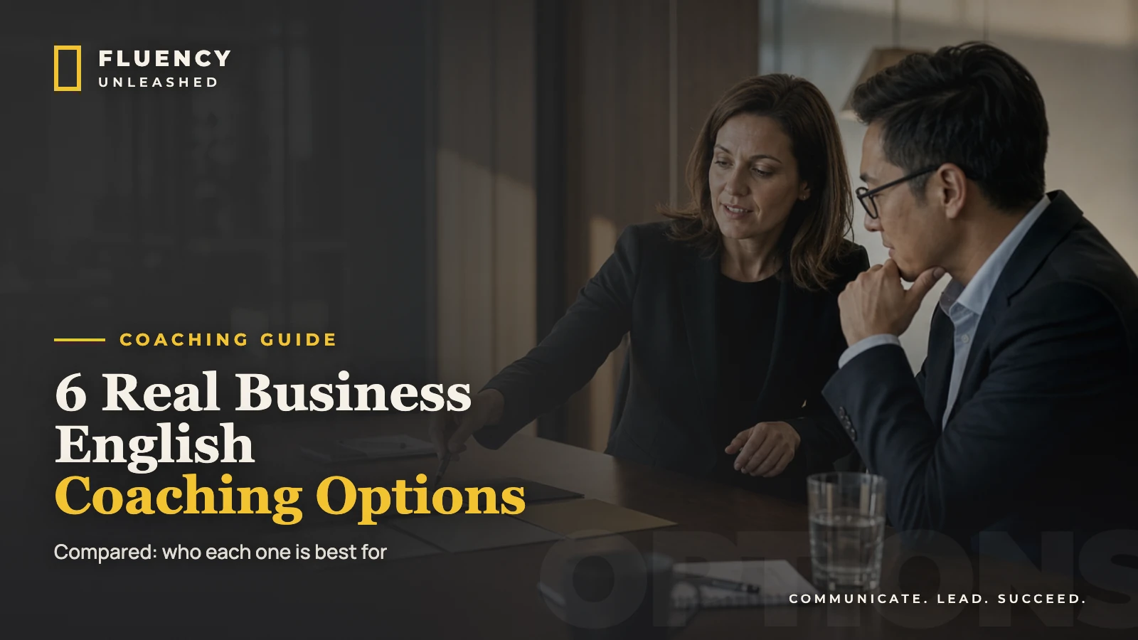 6 Real Business English Coaching Options Compared: Who Each One Is Best For