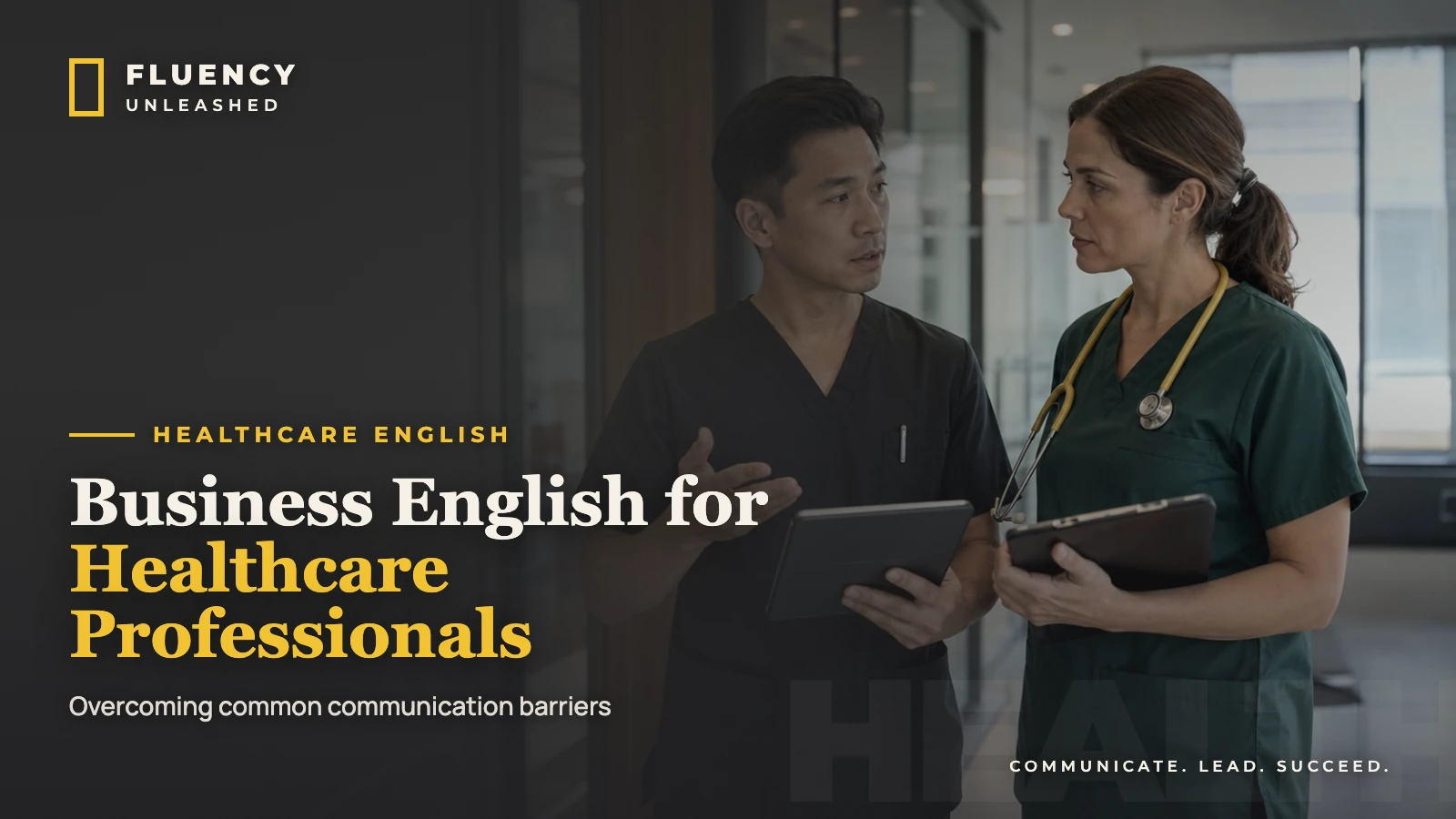 Business English for Healthcare Professionals: Overcoming Common Communication Barriers