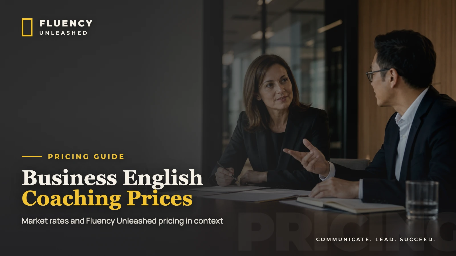 Business English Coaching Prices: Market Rates and Fluency Unleashed Pricing in Context